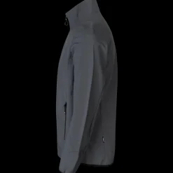 ID Core herre softshell jakke silver grey str. L