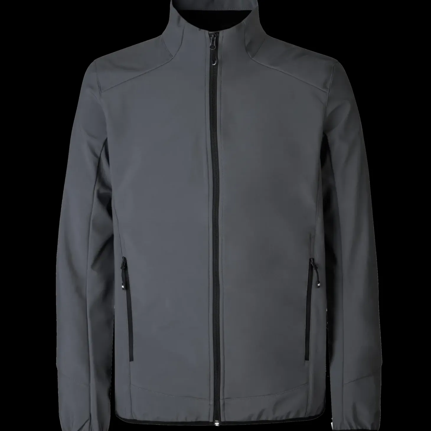 ID Core herre softshell jakke silver grey str. L