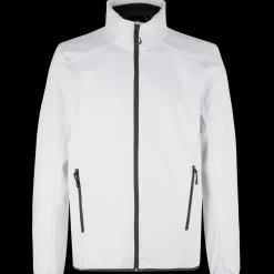ID Core herre softshell jakke hvid str. M