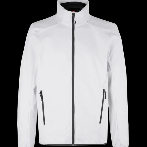 ID Core herre softshell jakke hvid str. M