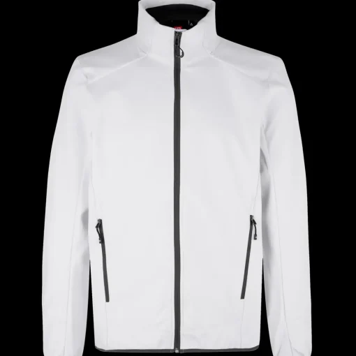 ID Core herre softshell jakke hvid str. M