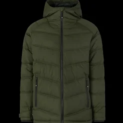 ID Geyser herre vinterjakke oliven str. M