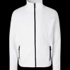 ID herre mikrofleece cardigan hvid str. L