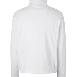 ID herre mikrofleece cardigan hvid str. L