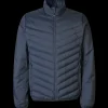 ID herre padded jakke stretch navy str. L
