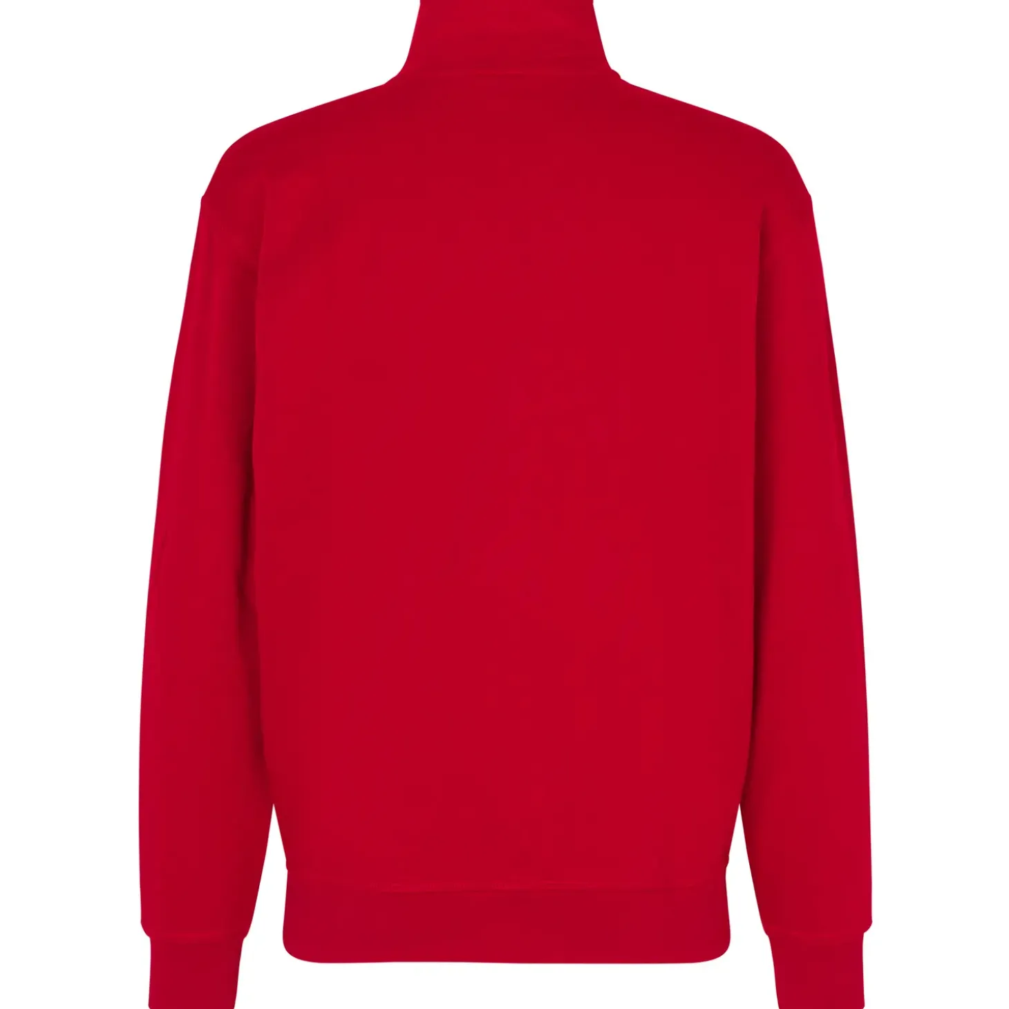 ID herre sweat cardigan rød str. XL