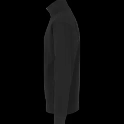 ID herre sweat cardigan sort str. M