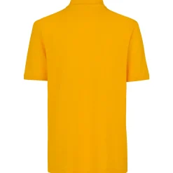 ID klassisk herre poloshirt gul str. 2XL