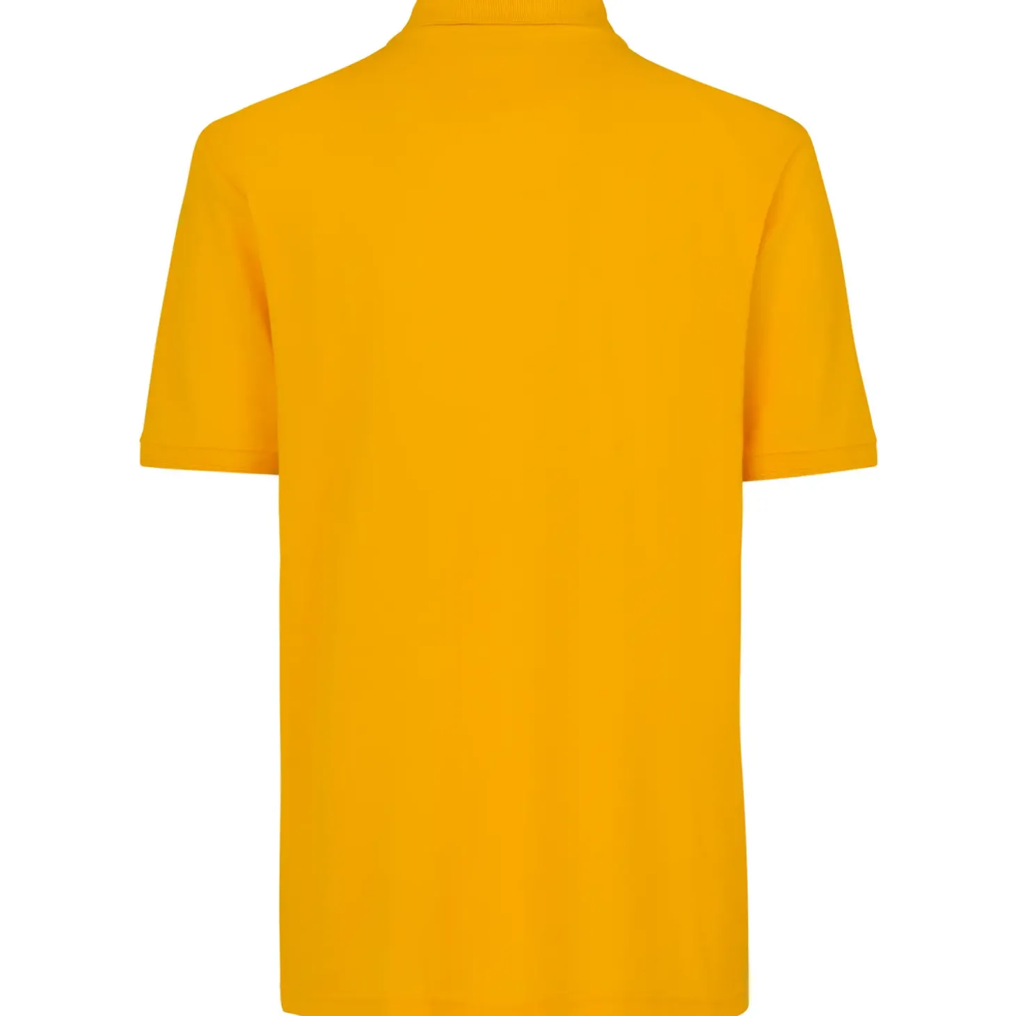 ID klassisk herre poloshirt gul str. 2XL