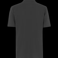 ID klassisk herre poloshirt koks grå str. L