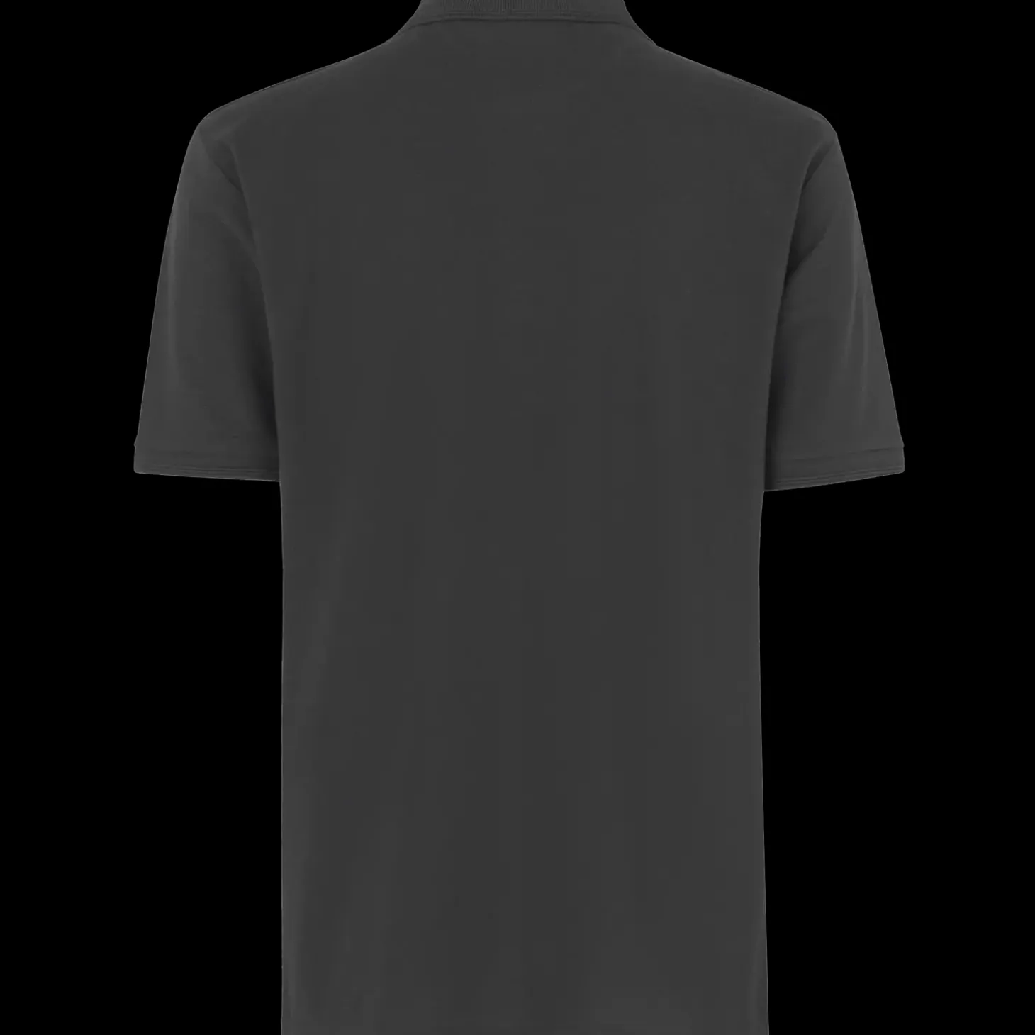 ID klassisk herre poloshirt koks grå str. L