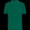 ID klassisk herre poloshirt grøn str. XL