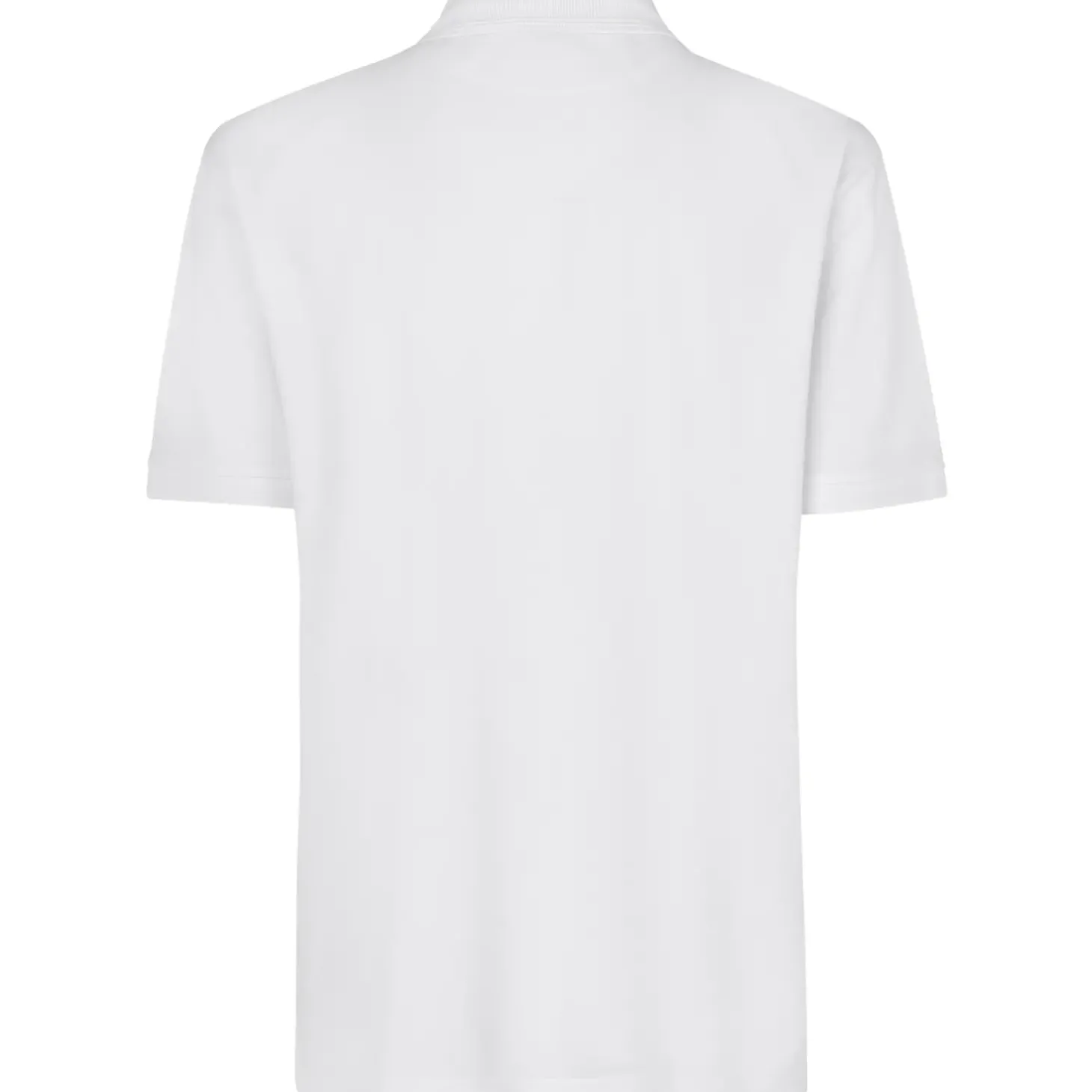 ID klassisk herre poloshirt hvid str. M