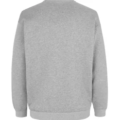 ID klassisk herre sweatshirt grå melange str. XL