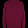 ID klassisk herre sweatshirt bordeaux str. 2XL