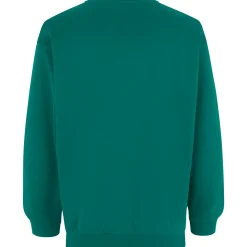 ID klassisk herre sweatshirt grøn str. L