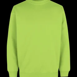 ID klassisk herre sweatshirt lime str. S