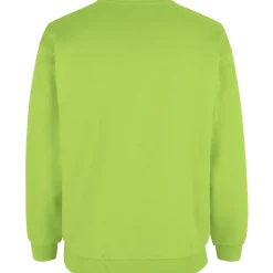 ID klassisk herre sweatshirt lime str. S