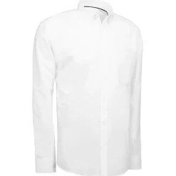 ID Oxford L/S Modern fit herre skjorte hvid str. L