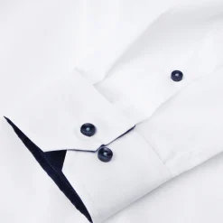 ID Seven Seas Fine Twill Virginia herre skjorte hvid str. M