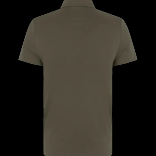 ID Seven Seas herre poloshirt oliven str. 2XL