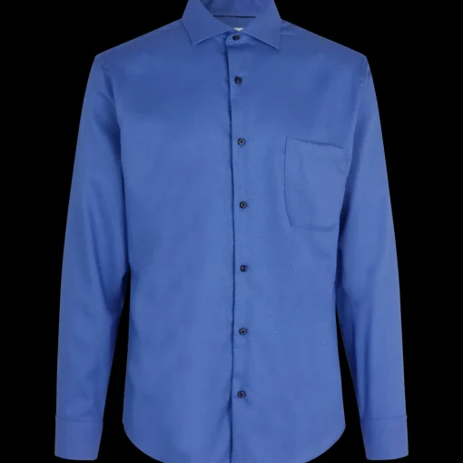 ID Seven Seas Royal Oxford herre skjorte french blue str. 2XL