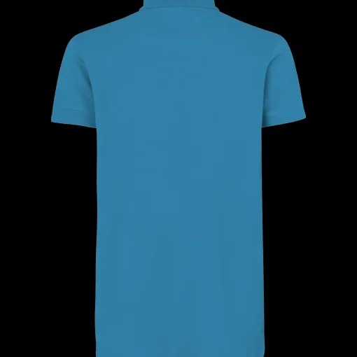 ID stretch herre poloshirt turkis str. 2XL