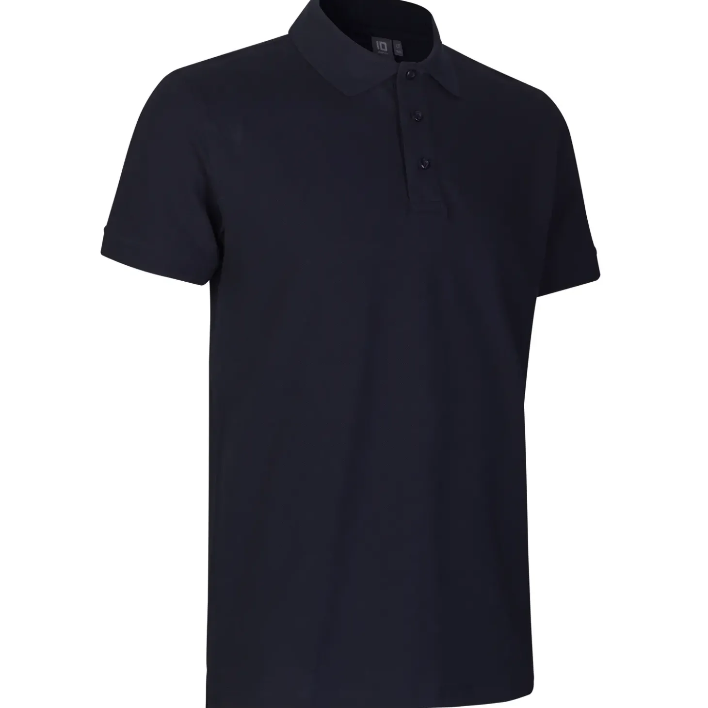 ID stretch herre poloshirt navy str. L