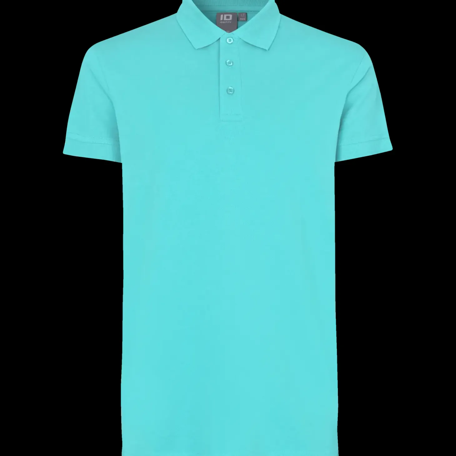 ID stretch herre poloshirt mint str. L