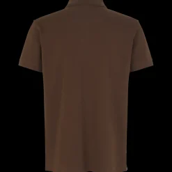 ID stretch herre poloshirt mocca str. 2XL