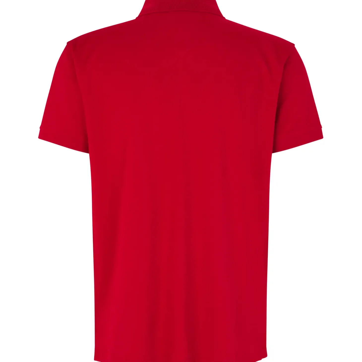 ID Stretch herre poloshirt rød str. L