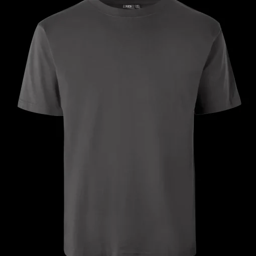 ID T-Time t-shirt kortærmet koks grå str. 2XL