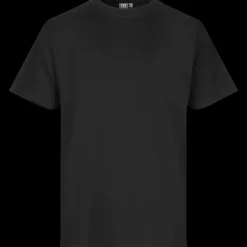 ID T-Time t-shirt kortærmet sort str. XL