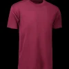 ID T-Time t-shirt kortærmet bordeaux str. L