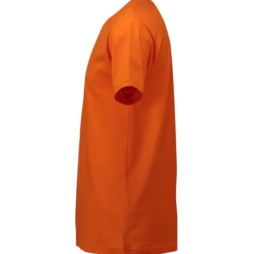 ID T-Time t-shirt kortærmet orange str. L