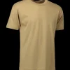 ID T-Time t-shirt kortærmet sand str. XL