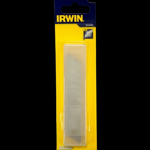 Irwin knæk-af knivblad carbon 18 mm 10 stk/pk