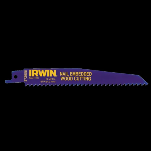Irwin 956R bajonetsavklinge træ m/søm 225 mm 25 stk