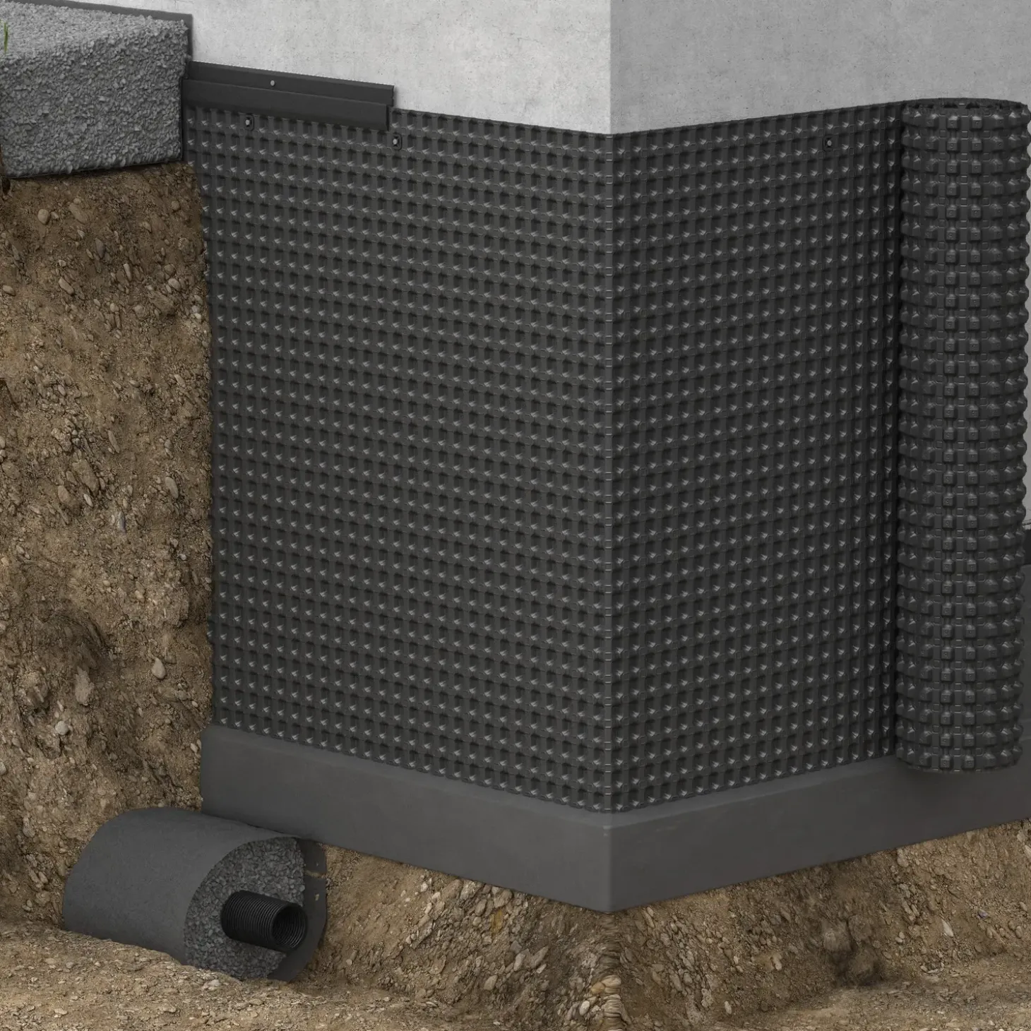 Isola Platon grundmursplade Xtra 1 x 20 m