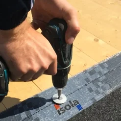 Isola træskrue til Mestertekk 5x25 mm m/skive 250 stk