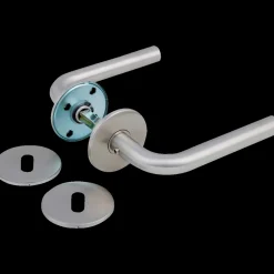 Jasa dørgreb L-form 16 mm click rustfrit stål