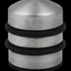 Jasa dørstopper t/gulv Ø65x75 mm børstet
