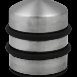 Jasa dørstopper t/gulv Ø65x75 mm børstet