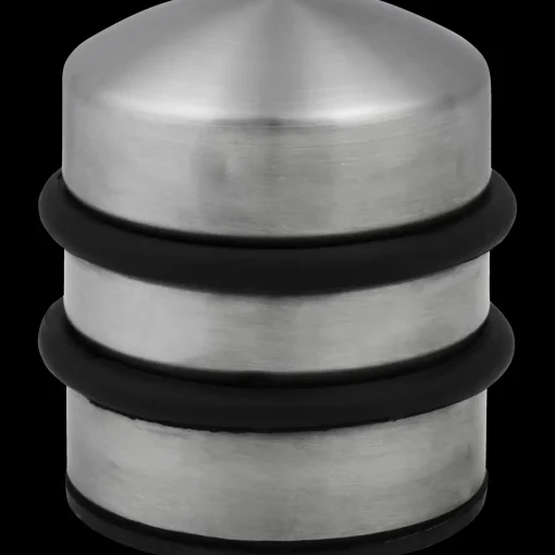 Jasa dørstopper t/gulv Ø65x75 mm børstet