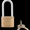 Jasa hængelås inkl. nøgler 50 mm messing