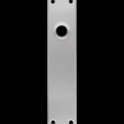 Jasa langskilt m/grebshul 233x53x5 mm børstet rustfrit stål