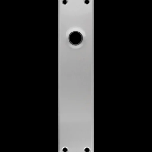 Jasa langskilt m/grebshul 233x53x5 mm børstet rustfrit stål