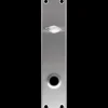 Jasa langskilt m/vrider t/ASSA 233x53x5 mm børstet rustfrit stål