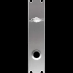 Jasa langskilt m/vrider t/ASSA 233x53x5 mm børstet rustfrit stål