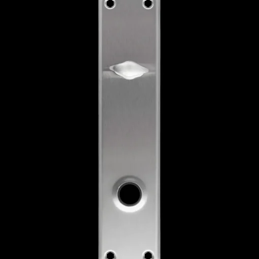 Jasa langskilt m/vrider t/ASSA 233x53x5 mm børstet rustfrit stål